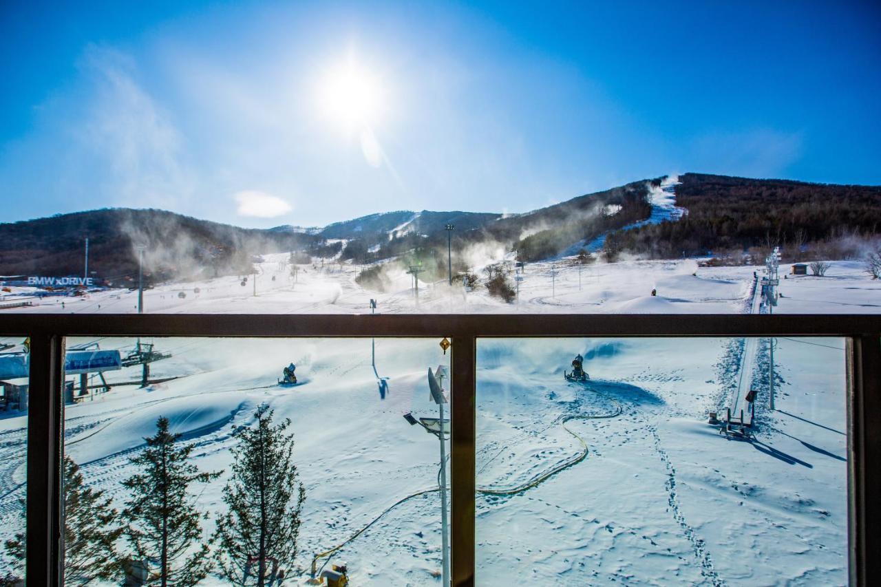 Songhua Lake Qingshan Snow View Apartment Jilin Extérieur photo