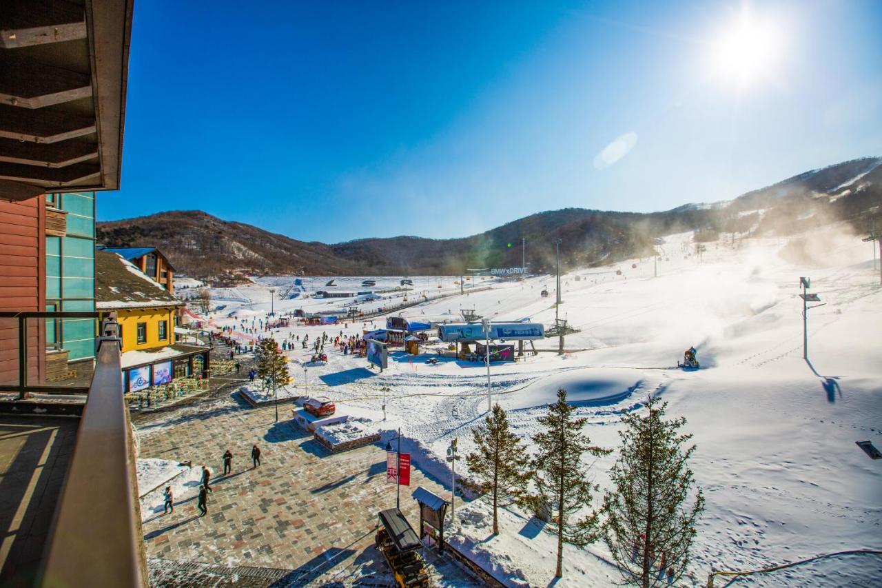 Songhua Lake Qingshan Snow View Apartment Jilin Extérieur photo